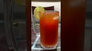 How to Make a Super Easy Michelada / Red Beer Recipe #shorts #cocktail #bar