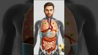 Inside Your Intestines in 3D | Banana Chyme & Parasite Worms 🪱🍌 | Anatomy Arts 3D
