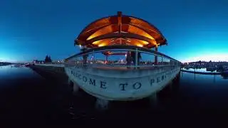 Percival Landing at Dusk