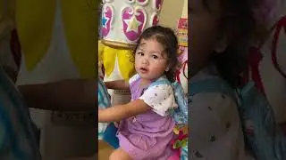 Fun nation Little carrousel #ytshorts #playingslide #cute #carrousel #baby #babygril #fun