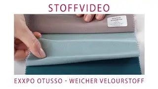 Exxpo Otusso - Weicher Velourstoff