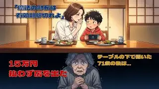【実話】テーブルの下で聞いた「ばあばは財布」という言葉｜71歳が家族と縁を切り世界一周へ