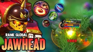 INSANE DAMAGE! JAWHEAD BEST BUILD 2021 | TOP GLOBAL JAWHEAD GAMEPLAY | MOBILE LEGENDS✓