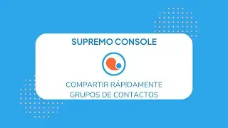 Compartir rápidamente Grupos de Contactos.