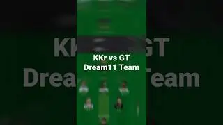 KKR vs GT Dream11 Team