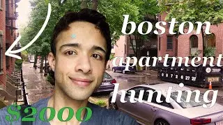 Boston Apartment Hunting: What $2000 will get you in Boston in 2025? Three Boston Apartment Tours!