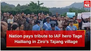 Nation pays tribute to IAF hero Tage Hailiang in Ziro&rsquo;s Tajang village