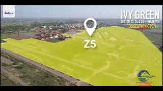 DHA Lahore Phase 8 Z Block Ivy Green Latest Drone Video Oct 12 2023