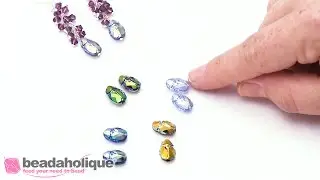 Show & Tell: Swarovski Crystal Scarab Beads in 2X AB Finishes