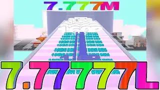NUMBER RUN MERGE SHOOTING - Run and Join numbers | Numbers math Gameplay Android iOS