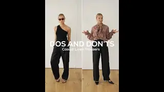 Dos & Don&rsquo;ts of Linen Trousers