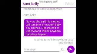Forced to wear diapers by my Aunt.