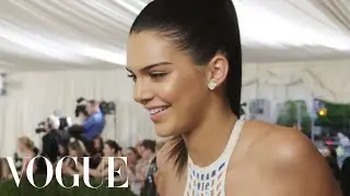 Kendall Jenner Loves Being With Friends At the Met Gala | Met Gala 2016 | Vogue