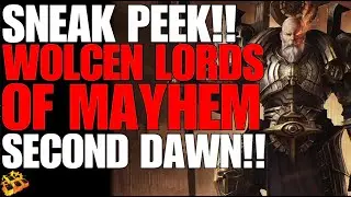 WOLCEN LORDS OF MAYHEM SECOND DAWN SNEAK PEEK!! MORE FPS COMING!!