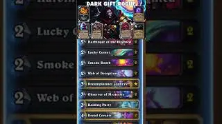 Dark Gift Rogue Deck List - Hearthstone 32.2.2