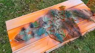 DIY Orange Camouflage 3