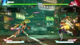 Street Fighter V Beta: R. Mika Combos