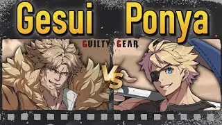 GGST ▶ Leo (Gesui) vs Sin (Ponya) | Guilty Gear Strive