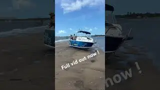 High & dry. Check the YouTube ! #BurlyBoys #fishing #sandbar