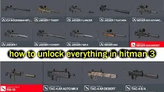 Hitman 3 - how to unlock everything offline