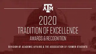 2020 Tradition of Excellence Awards