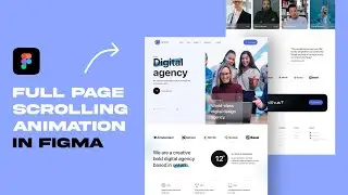 Full Page Scrolling Animation in Figma | Figma Prototype