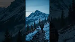 🏔️#wolfandman #explore #anicap #mangarecap #manhwa #WolfEncounter#MountainHike#NatureMoment#