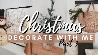 Cozy Christmas Decorate With Me 2021 | Front Entry Christmas Decor
