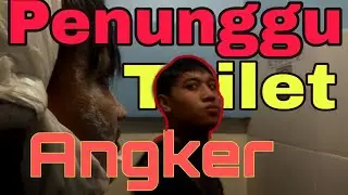 #parodi #hororlucu 🔴Kencing di awasi penjaga toilet😨😨 (serem)