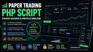 Paper Trading PHP Script — Launch Your Own Stock Trading Simulator | Coderobotic