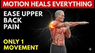 Slow Shoulder Stretch to Ease Upper Back Pain for Older Adults