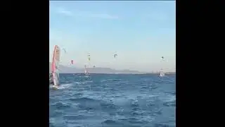 #windsurfing #sailing #jibe #slowmotion