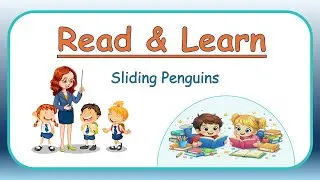 Sliding Penguins | Read Aloud for Kids | Easy English