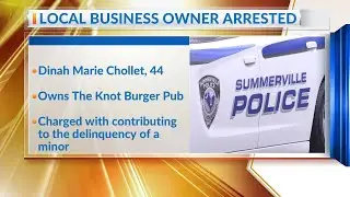 Summerville business owner arrested