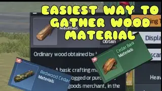 UNDAWN - Fastest and cheapest ways to gather wood materials
