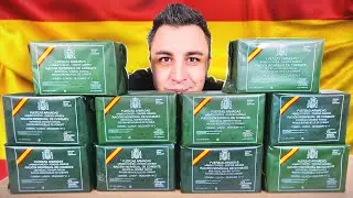 Je teste les RATIONS DE COMBAT d'Espagne !