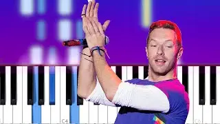 Coldplay - Up & Up (Piano Tutorial)