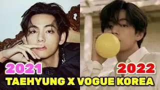 TAEHYUNG X VOGUE KOREA - BTS V VOGUE KOREA OCTOBER ISSUE 2022