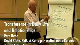 David Richo: Part 3 -- Transference in Daily Life and Relationships 2007