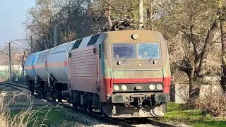 Къс влак на Bulmarket с 86 009 през Русе / Short Bulmarket train with 86 009 through Ruse