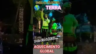 Cuide do PLANETA TERRA 🌎,POIS O AQUECIMENTO GLOBAL &Eacute; REAL.... CASAL SUSTENT&Aacute;VEL JUNTOS.