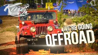 We're going offroad @ 4WD Festival // Vintage Jeeps & Dakar Trucks - KING CRUISE TV