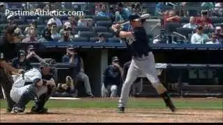 WIL MYERS Home Run Baseball Swing Slow Motion Hitting Mechanics Analysis Instruction Rays MLB