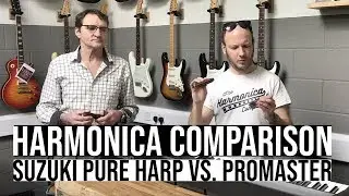 Suzuki Pure Harp vs Promaster - Harmonica Comparison