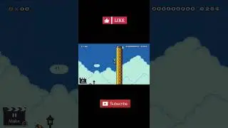Double Spring Jump #MarioMaker2 #gaming #shorts