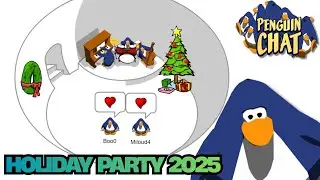 HOLIDAY PARTY 2025 ❄️ - PENGUIN CHAT | Club Penguin Atake