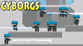 Clone Armies sandbox! many cyborgs! армия клонов сандбокс! спам киборгов!