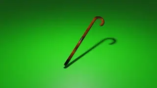 SIMPLE! WOODEN WALKING STICK MODELING USING BLENDER 2.93