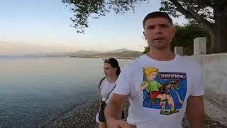Pierwszy raz w Grecji, pierwszy dzień urlopu, Selianitika Peloponez