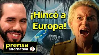 Bruselas lo reconoci&oacute;! &iexcl;Bukele sent&oacute; a sus pies a Europa!
